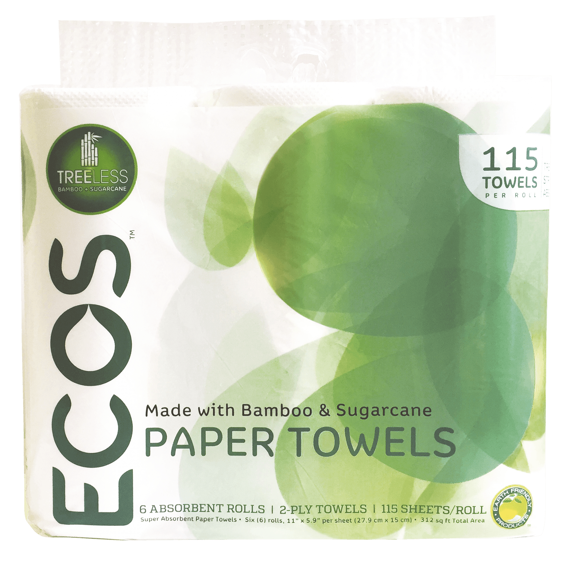 Sustainable Paper Towels Treeless Paper Towels ECOS®