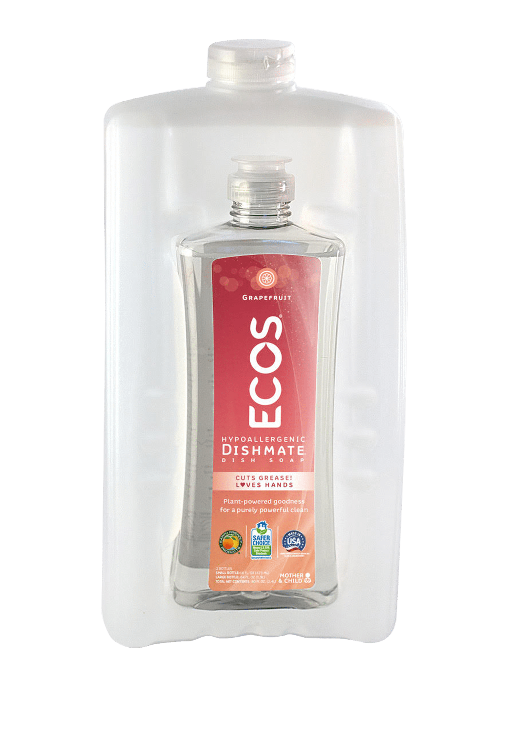 Natural Dish Detergent Dish Soap Refill Kit ECOS®