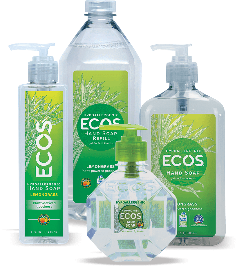 Lemongrass Hand Soap Hypoallergenic Hand Soap ECOS®