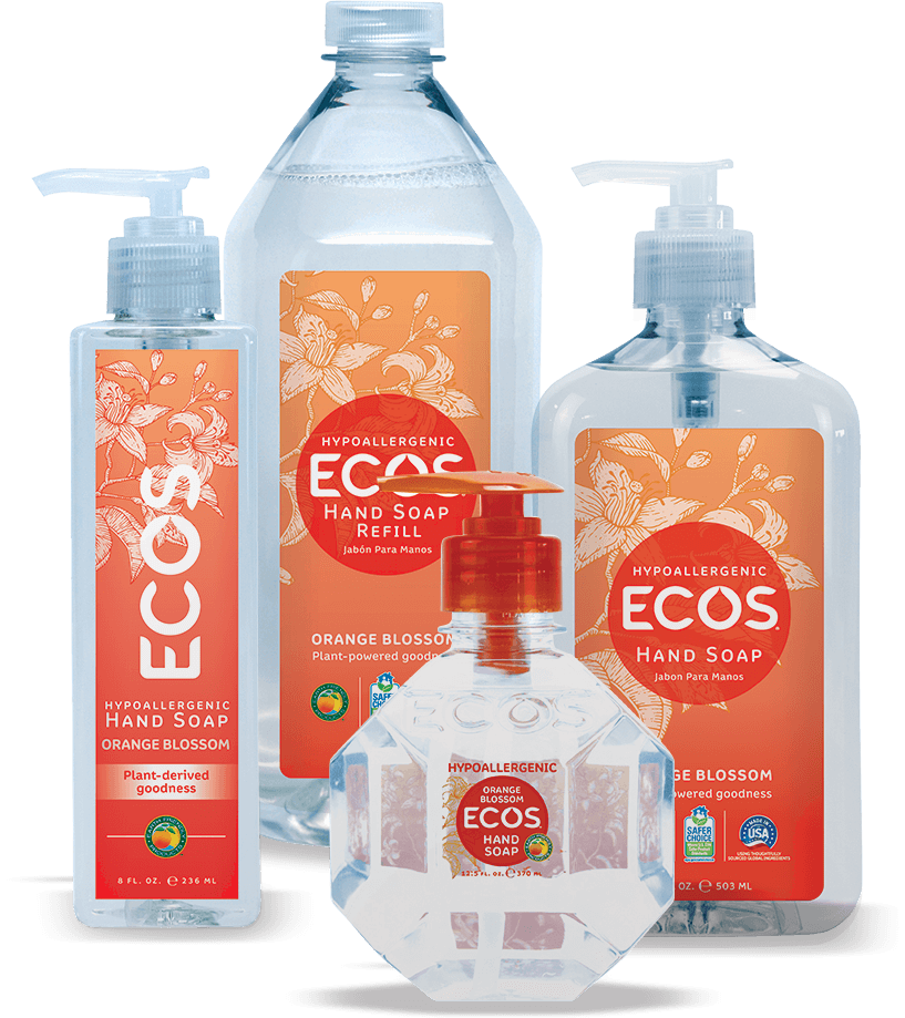 Orange Blossom Hand Soap - Hypoallergenic Hand Soap - ECOS®