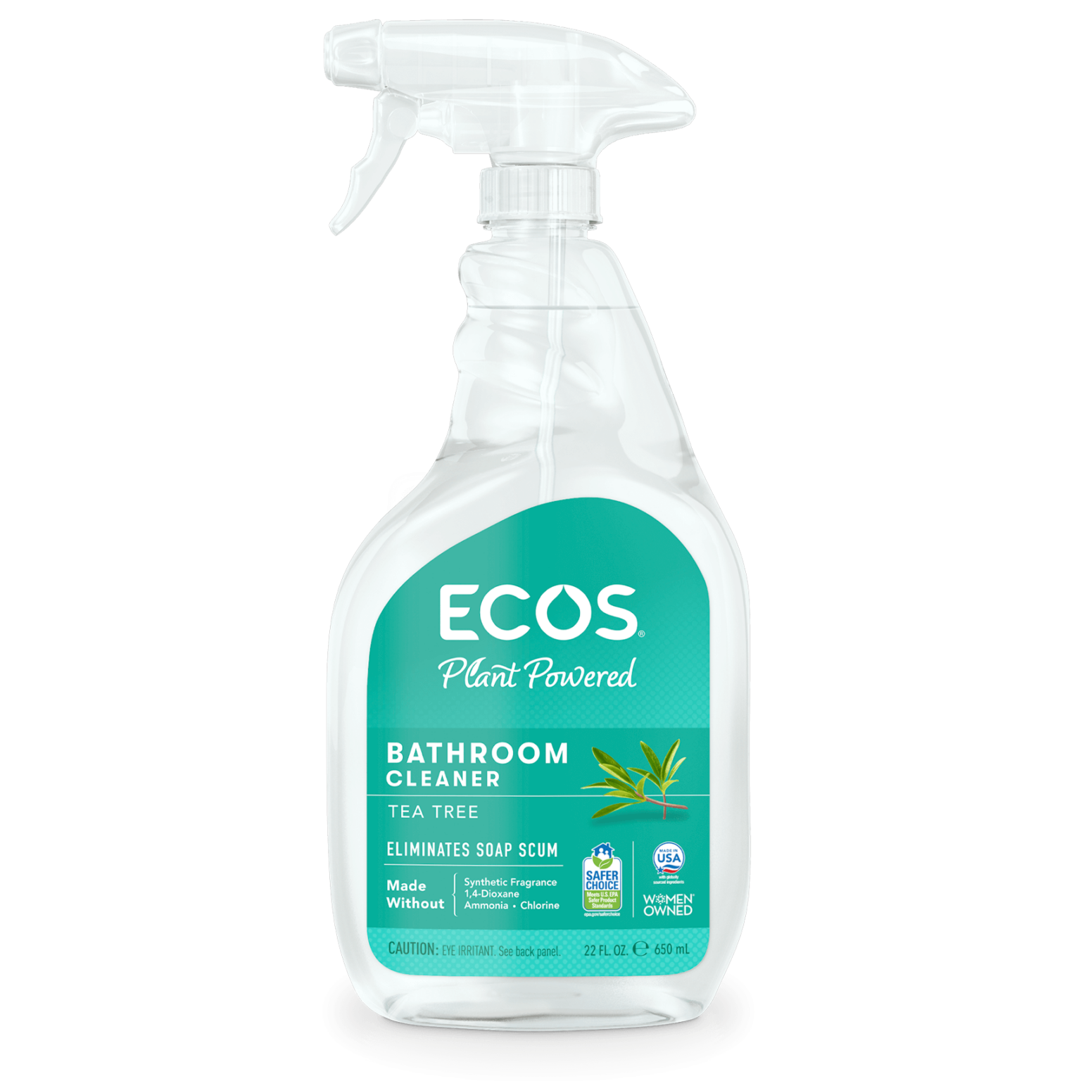 Septic Safe Shower & Bathroom Cleaner With Tea Tree ECOS®