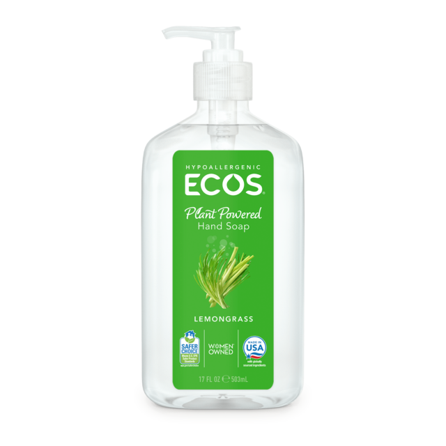 ECOS Hand Soap Lemongrass Front