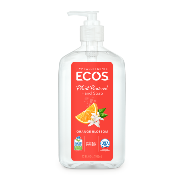 ECOS Hand Soap Orange Blossom Front