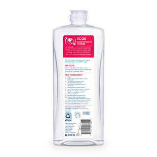 ECOS Dish Soap Grapefruit Back