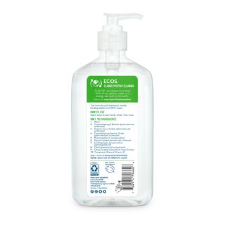 ECOS Hand Soap Lemongrass Back
